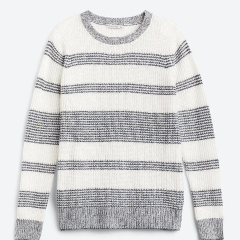 PINK CLOVER Sutton Ribbed Long Sleeve Pullover